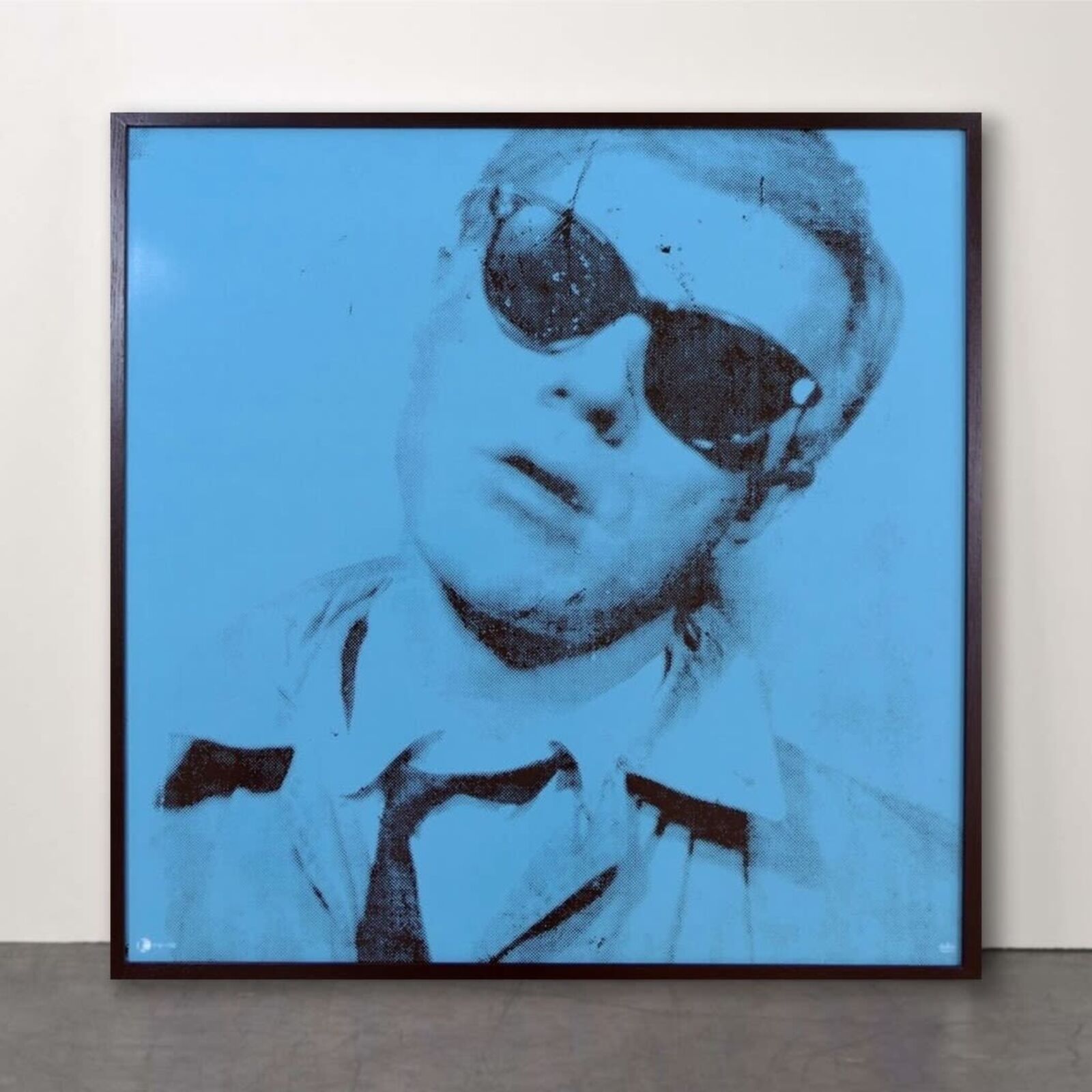 Self-Portrait, Blue by Andy Warhol, 2010