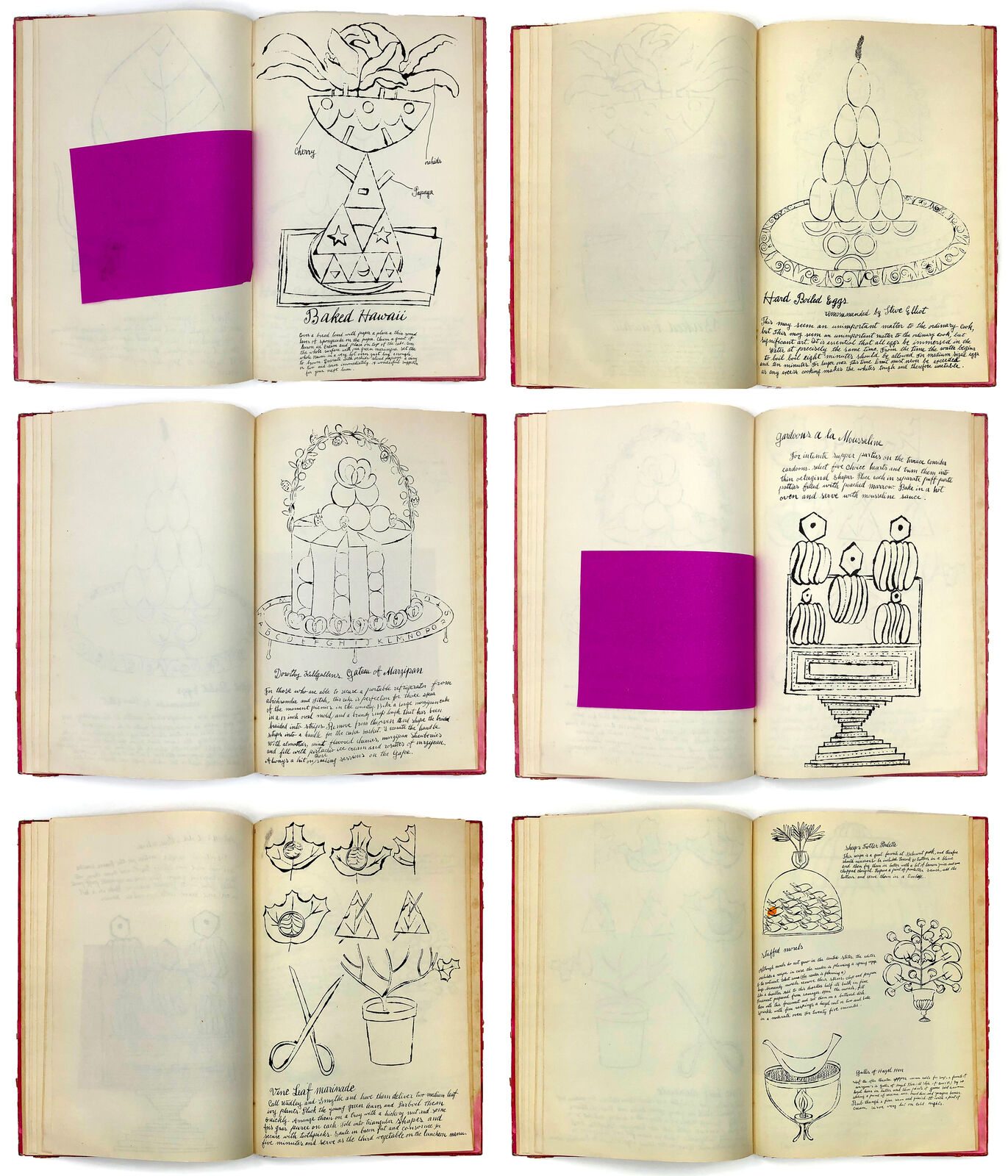 Artwork by Andy Warhol, Wild Raspberries FS IV.126-143 (Andy Warhol Art Authentication Board Stamped), Made of Lithograph 