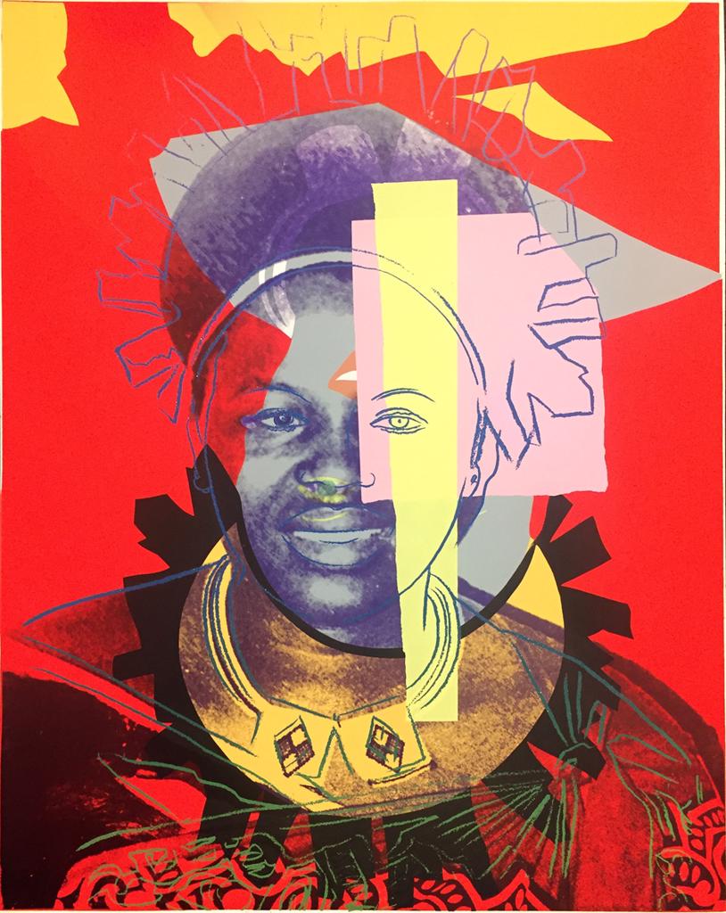 Artwork by Andy Warhol, Reigning Queens: Queen Ntombi Twala of Swaziland, Made of Unique screenprint 
