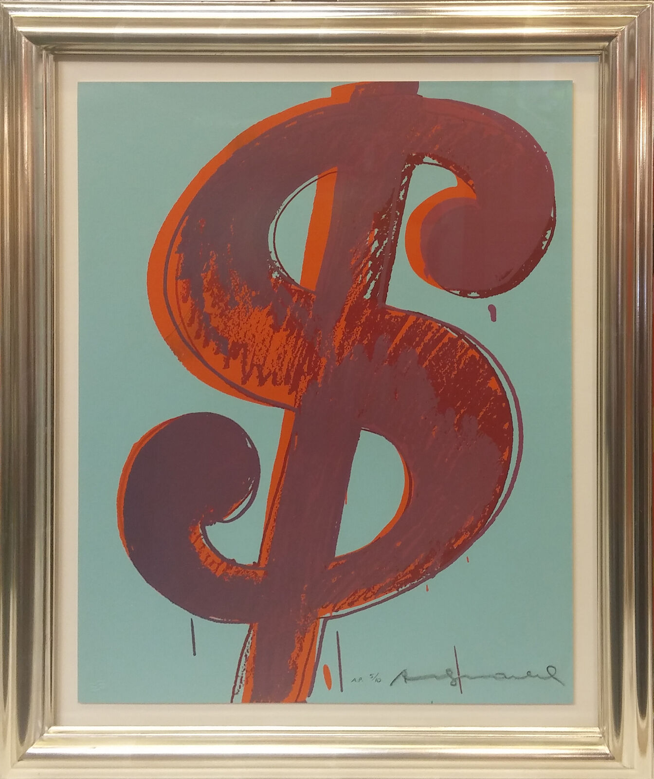 Artwork by Andy Warhol, $ (1) FS II.274-279, Made of Screenprint On Lenox Museum Board 