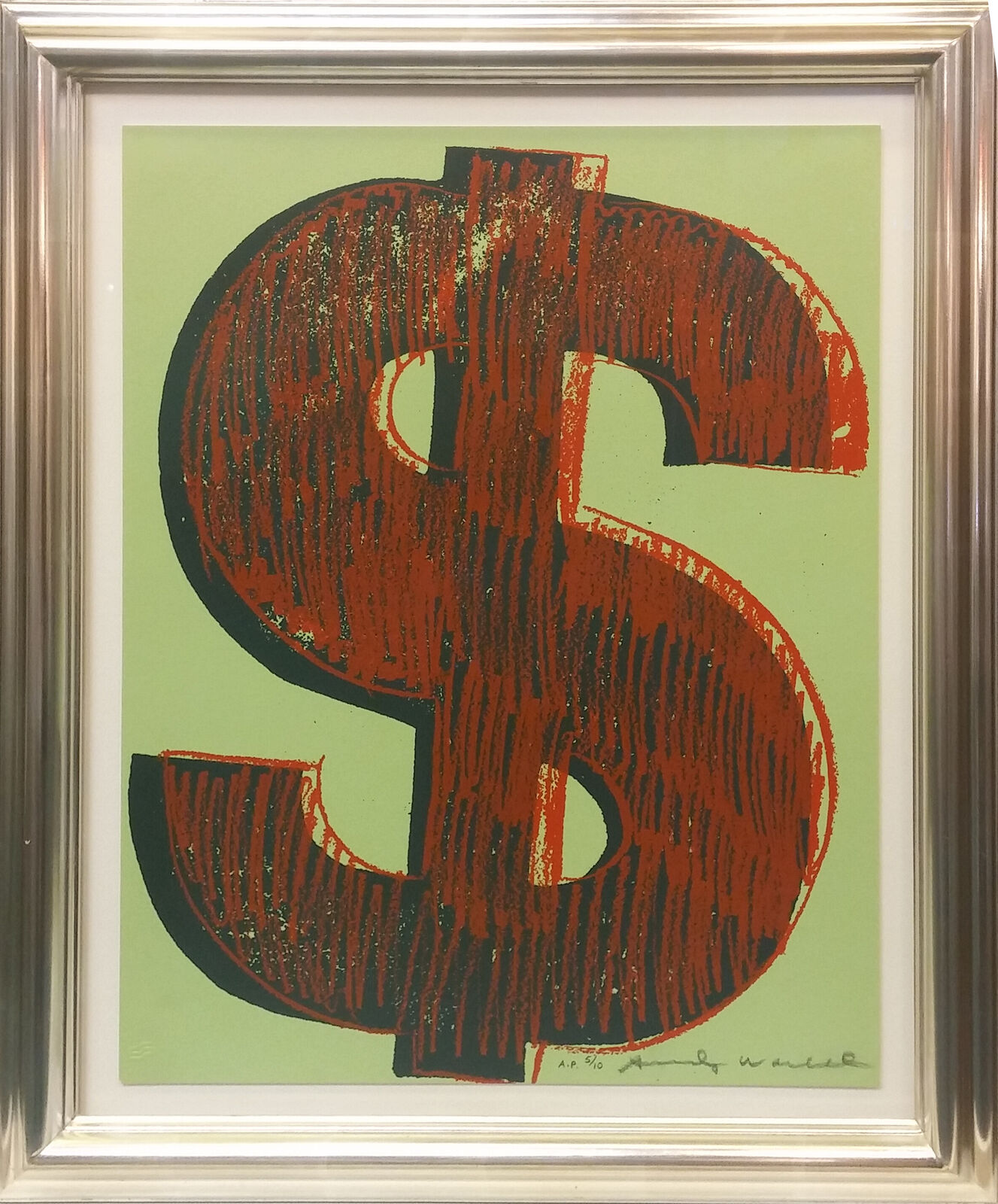Artwork by Andy Warhol, $ (1) FS II.274-279, Made of Screenprint On Lenox Museum Board 