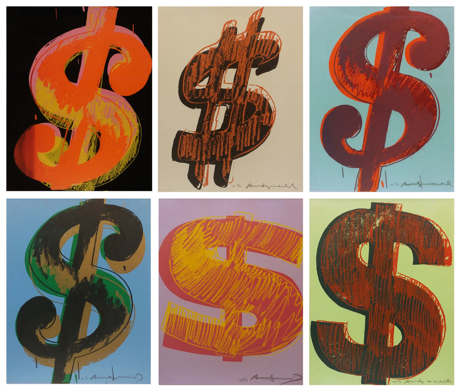 $ (1) FS II.274-279 by Andy Warhol, 1982