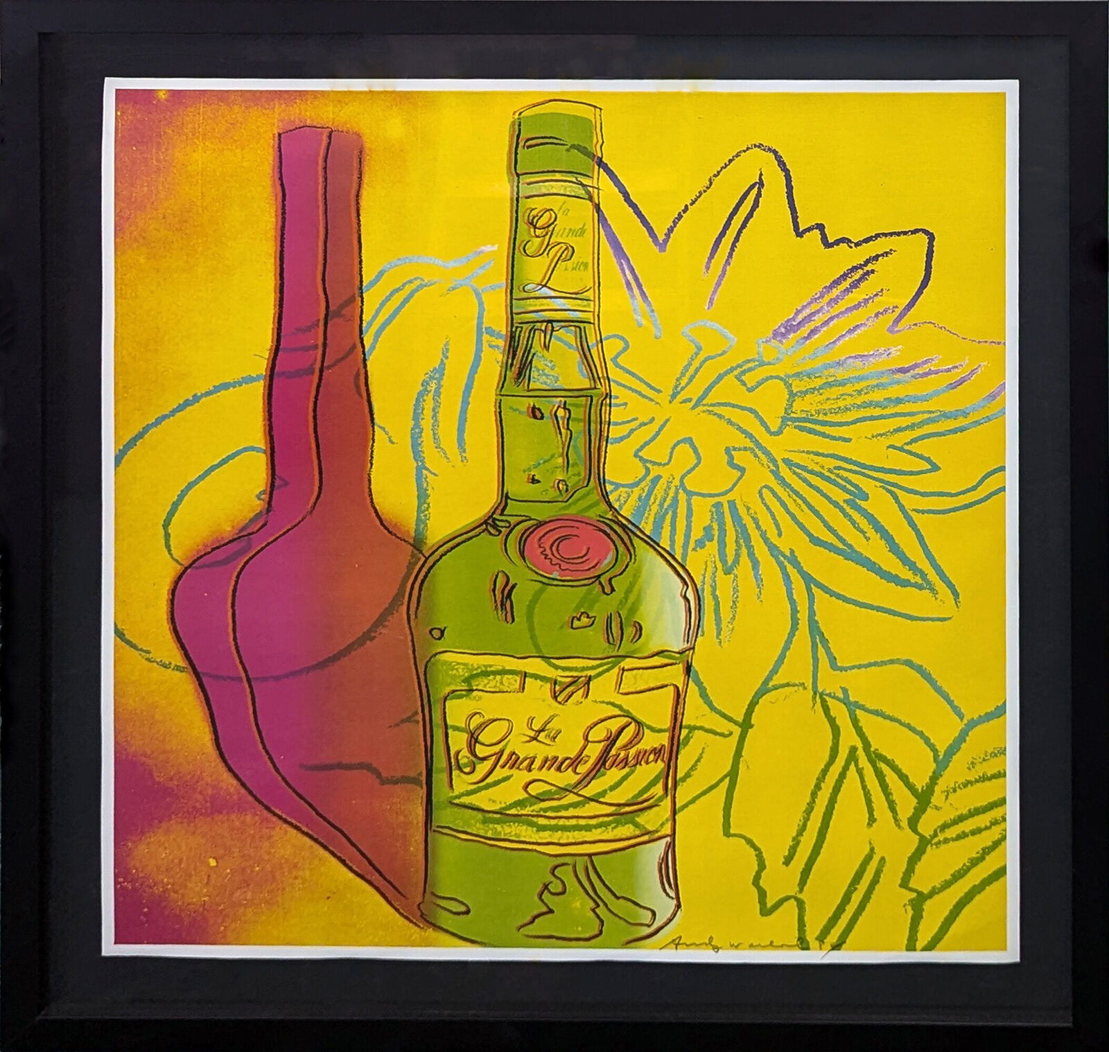 Artwork by Andy Warhol, La Grande Passion FS IIIB.28 (Hand Signed), Made of Screen Print 
