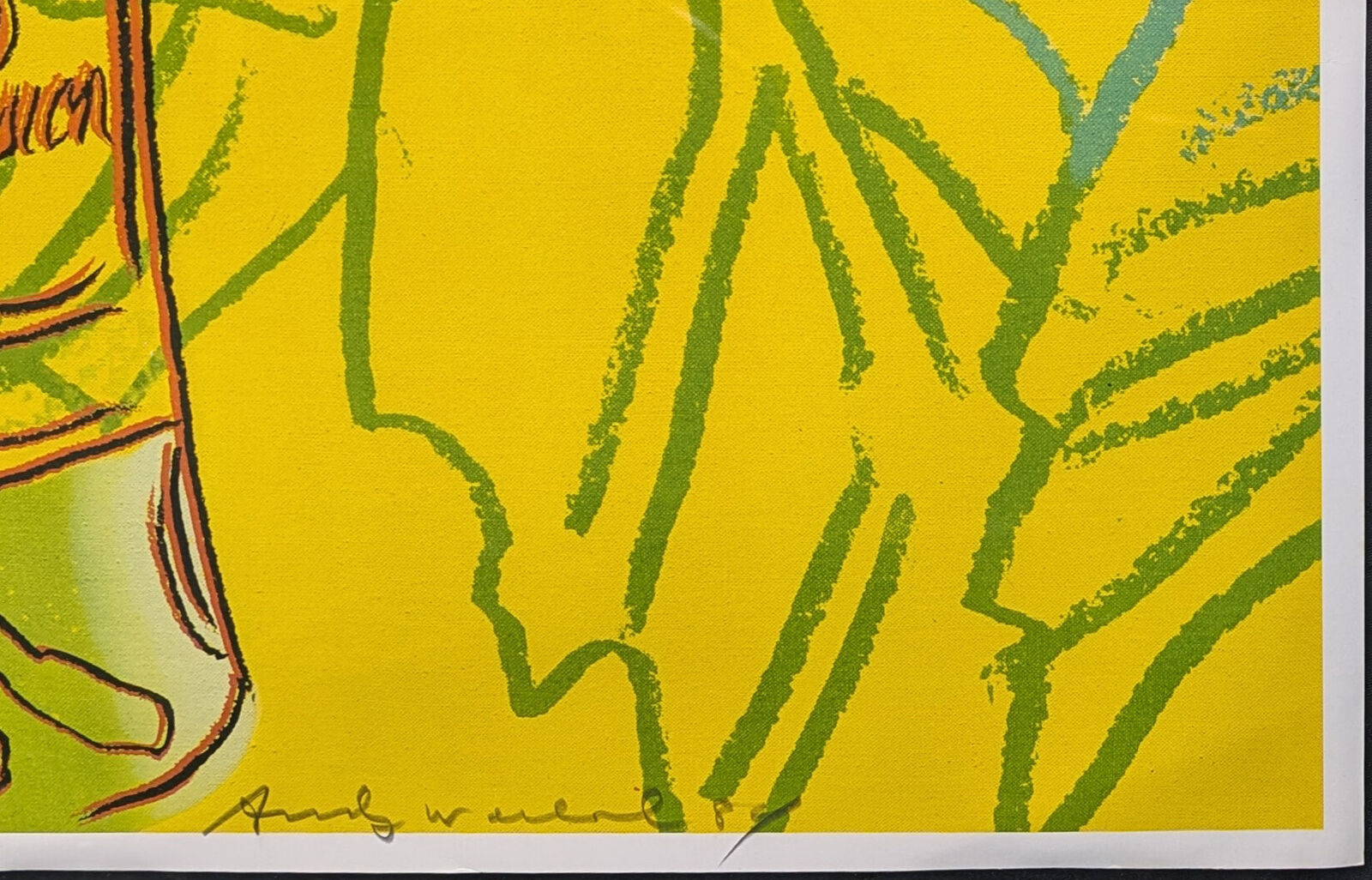 Artwork by Andy Warhol, La Grande Passion FS IIIB.28 (Hand Signed), Made of Screen Print 