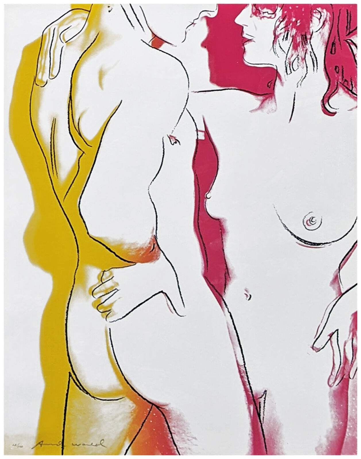 Artwork by Andy Warhol, LOVE FS II.311, Made of Screen Print 