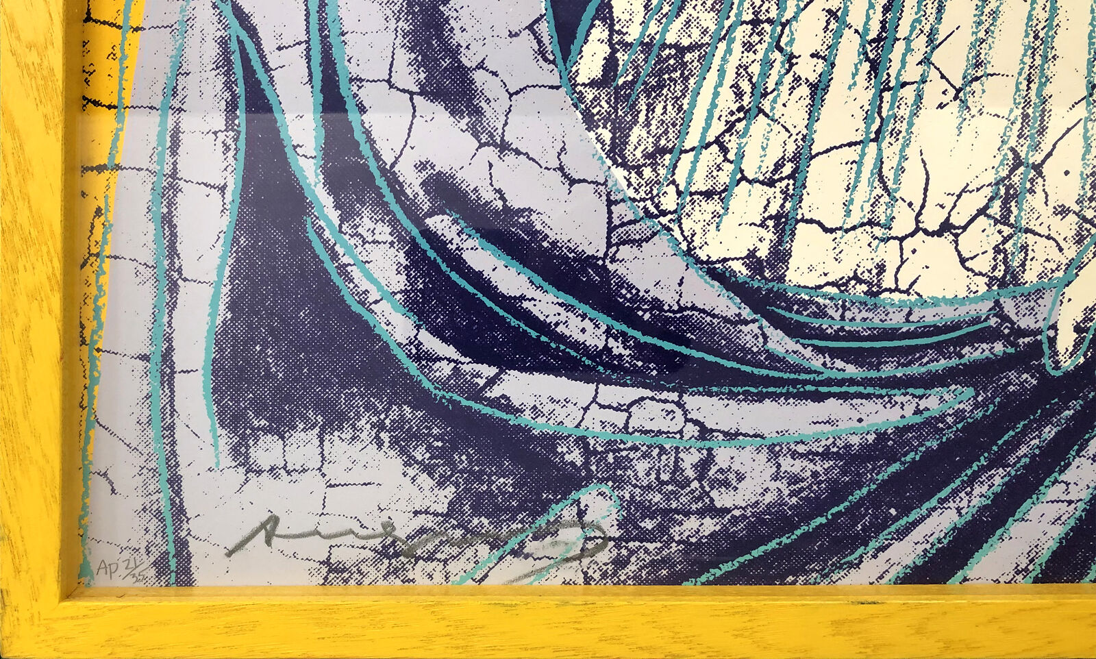 Artwork by Andy Warhol, SAINT APOLLONIA FS II.333, Made of Screen Print 