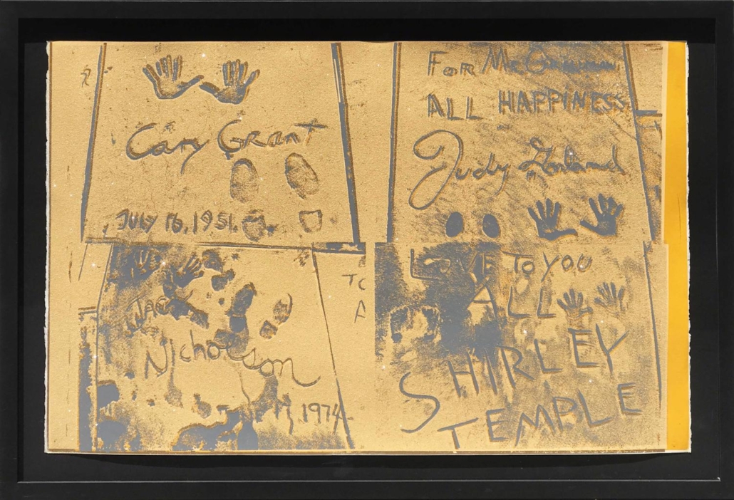 Sidewalk II.304 by Andy Warhol, 1983