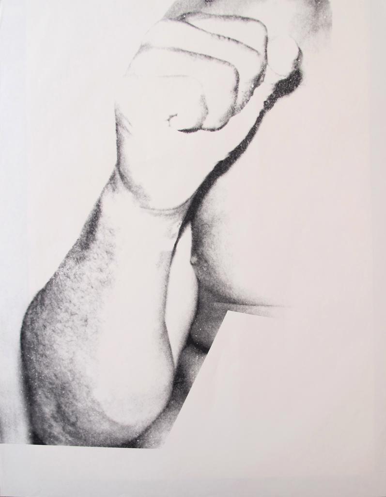 Artwork by Andy Warhol, Muhammad Ali: The Fist, Made of Unique screenprint on paper 