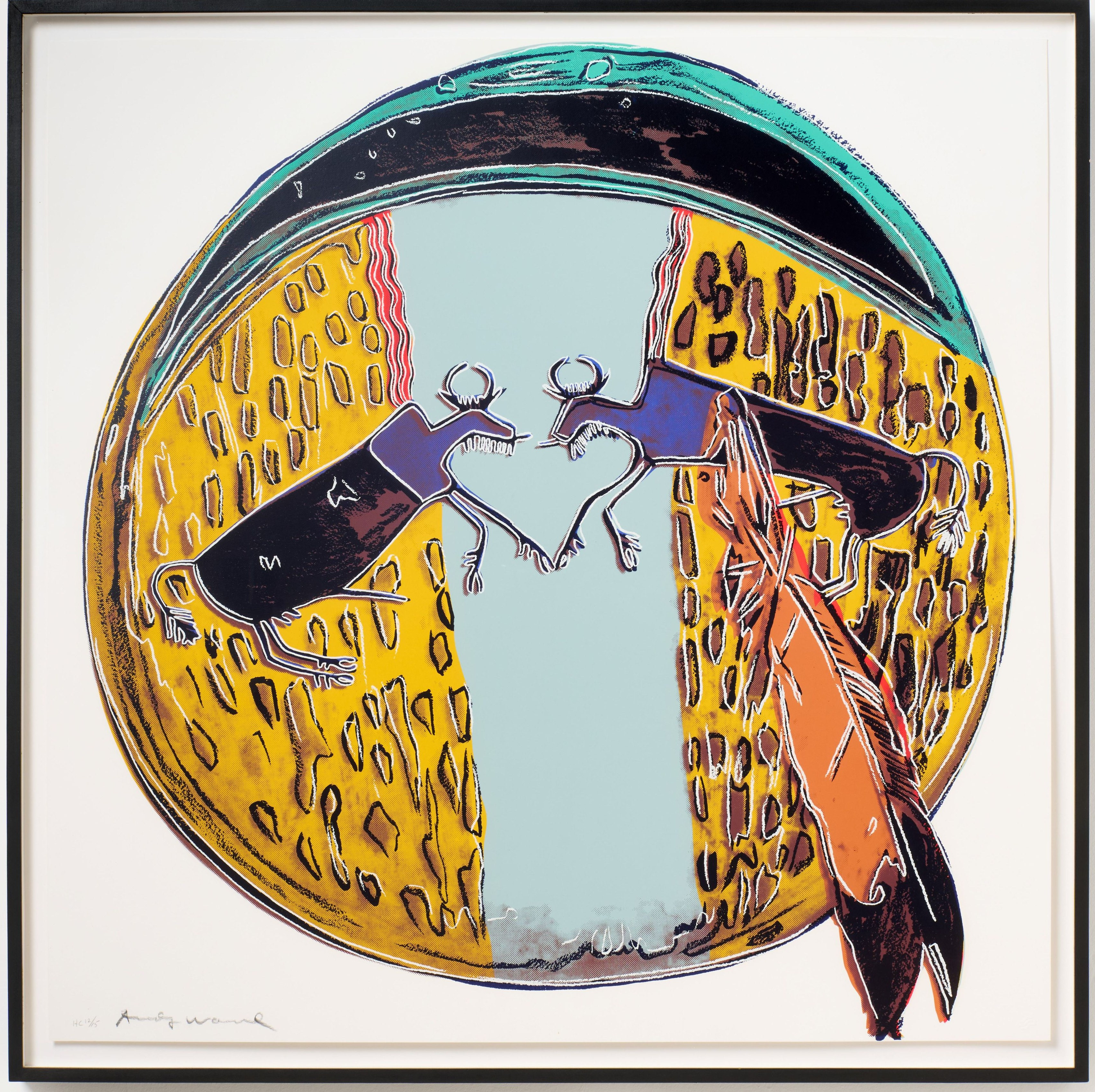Plains Indian Shield (F & S II.382) by Andy Warhol, 1986