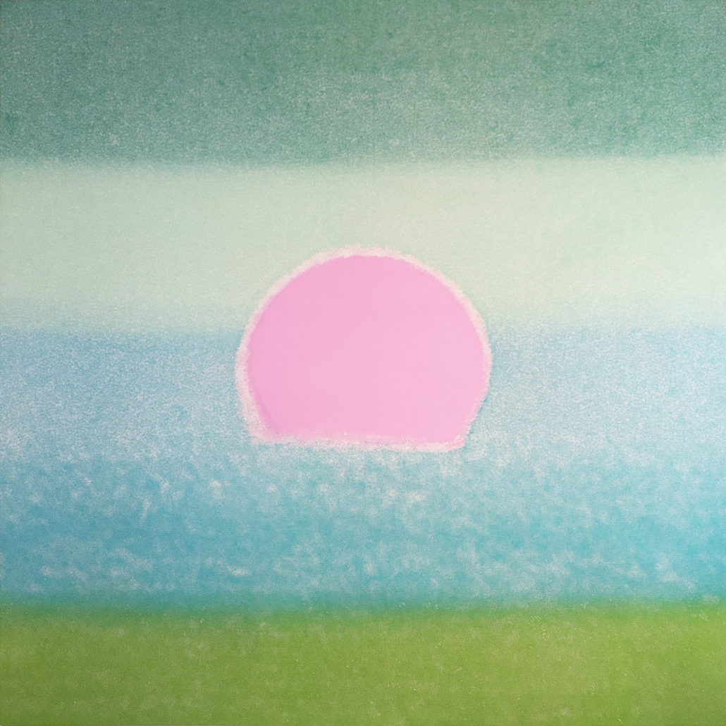 油彩画　李松子（Lee Song Ja) 油彩画 李松子（Lee Song Ja)