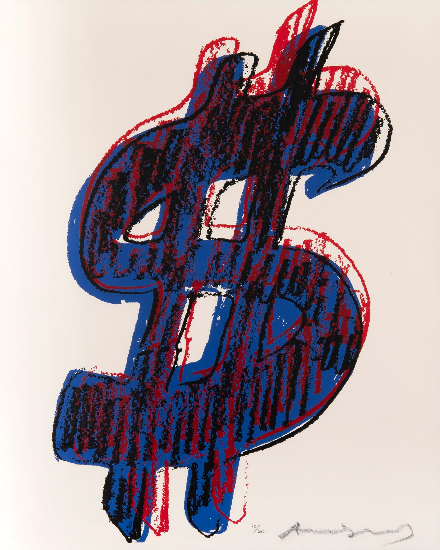 $ (1) Dollar (F & S II.278) by Andy Warhol, 1982