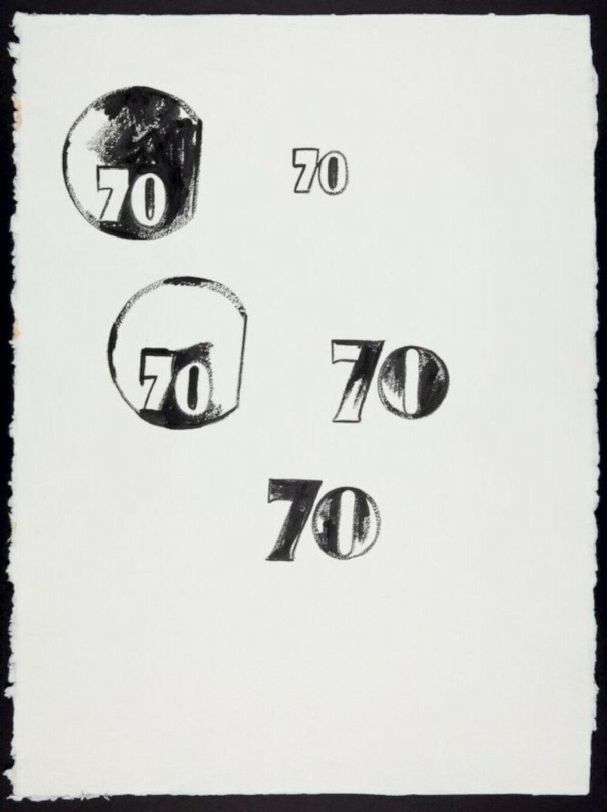 Artwork by Andy Warhol, 70, Made of Synthetic polymer on paper 