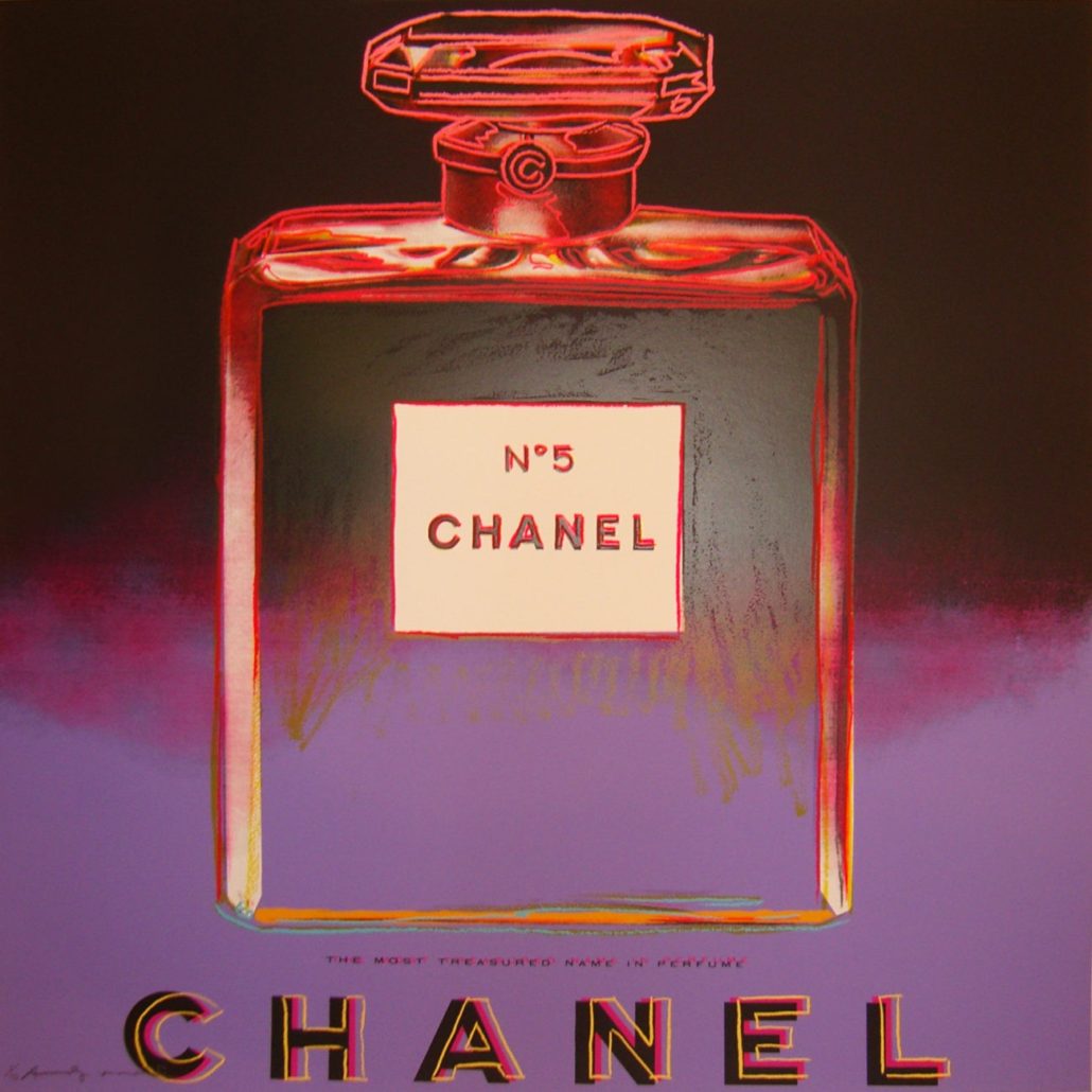 Artwork by Andy Warhol, Ads: Chanel II.354, Made of Screenprint on Lenox Museum Board 
