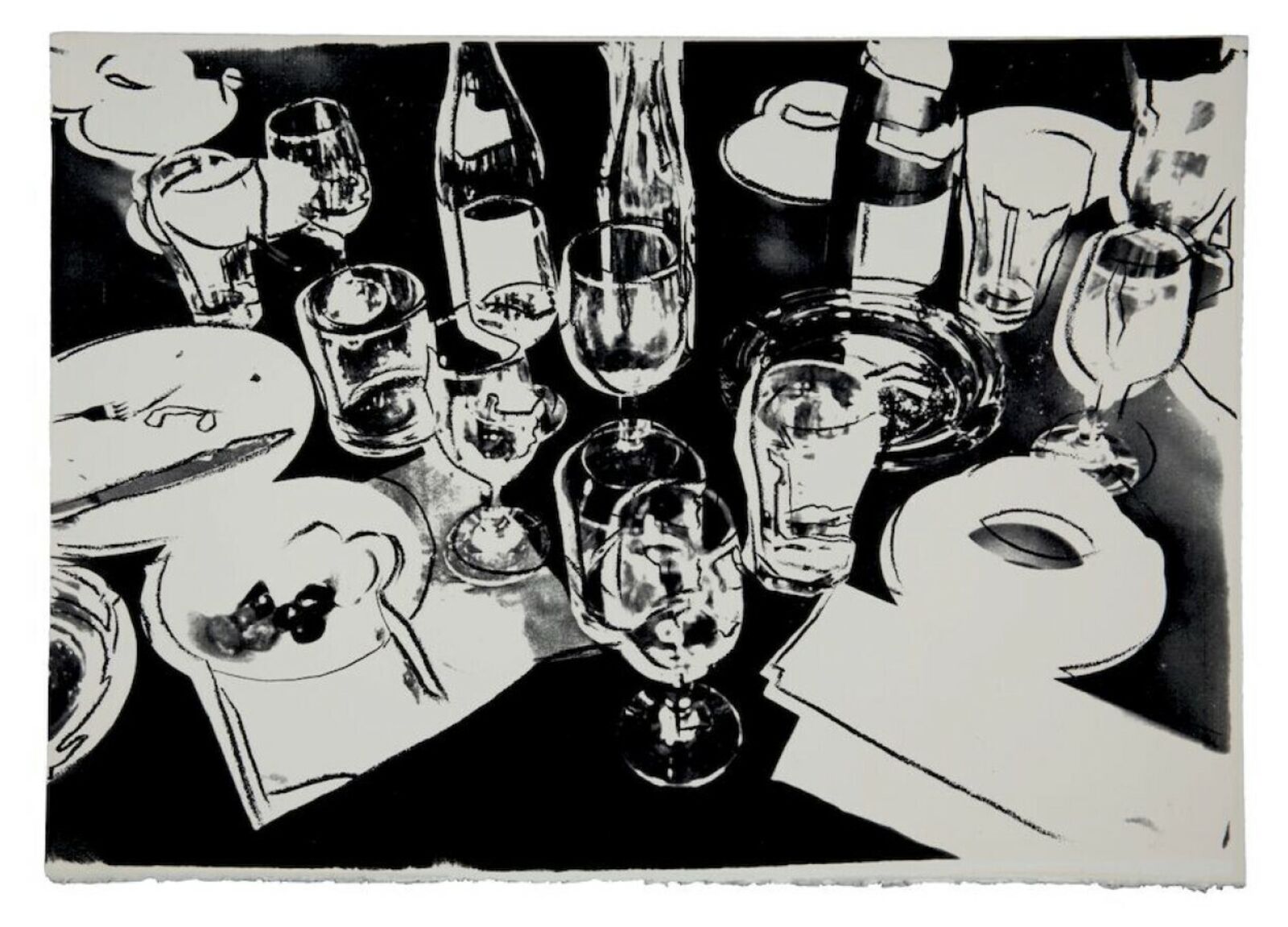 After the Party Unique Trial Proof by Andy Warhol, 1979