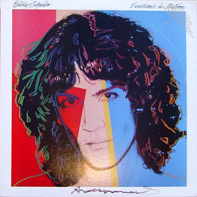 Album: Billy Squier: Emotions in Motion by Andy Warhol, null