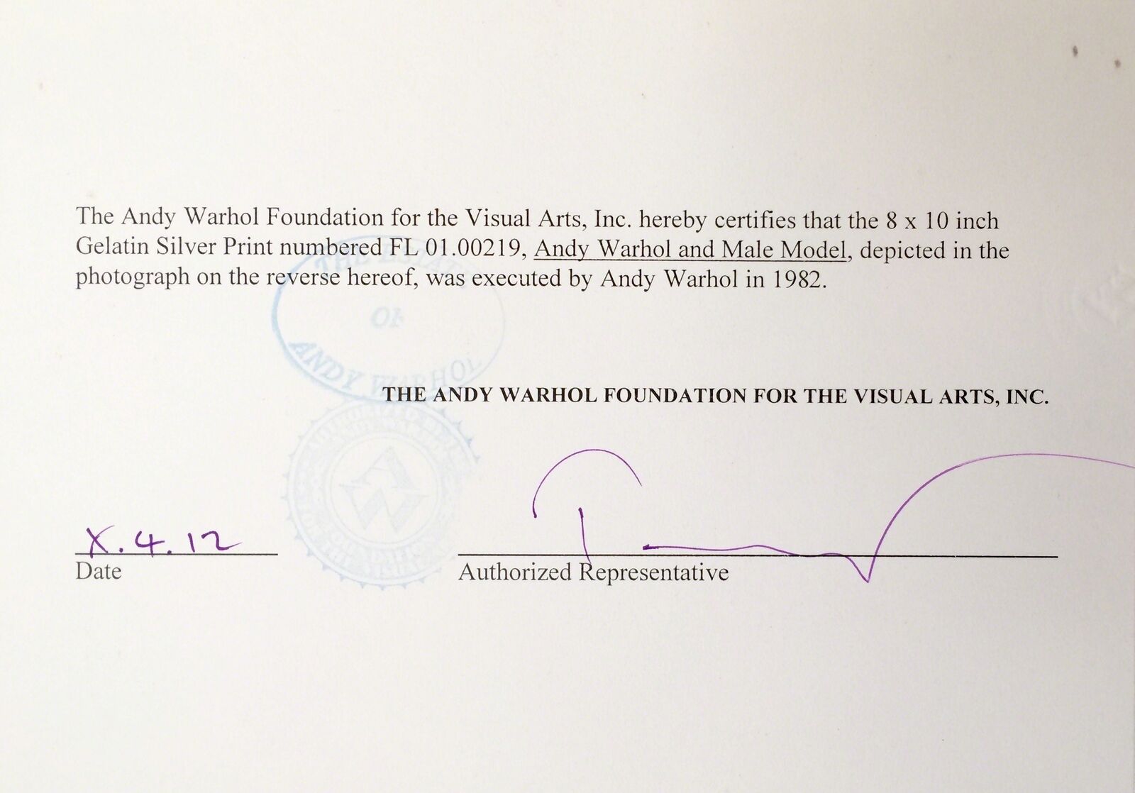 A black and white photo of two men standing next to each other.