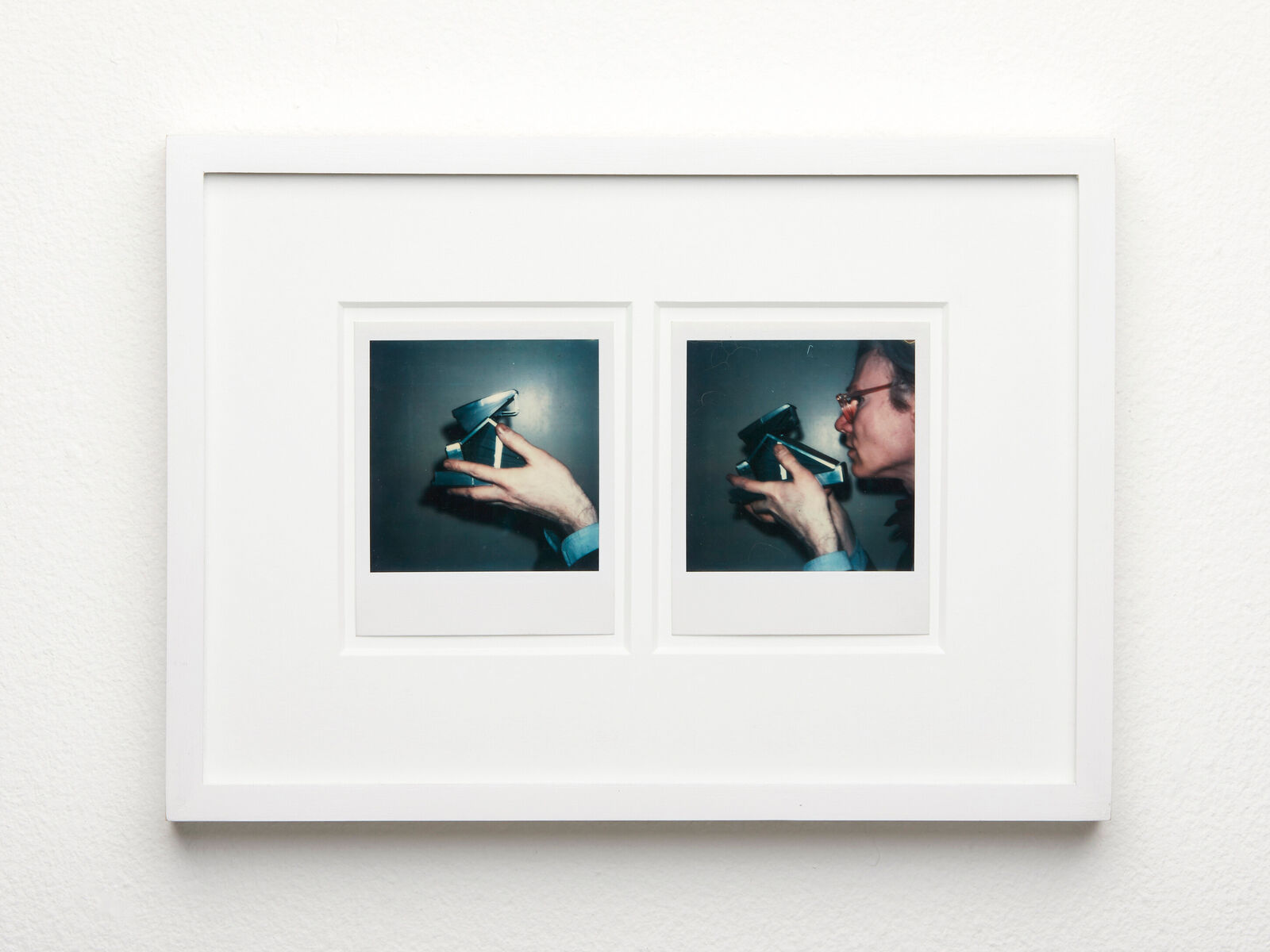 Andy Warhol Self-Portrait Diptych with Polaroid Camera) by Andy Warhol, 1973