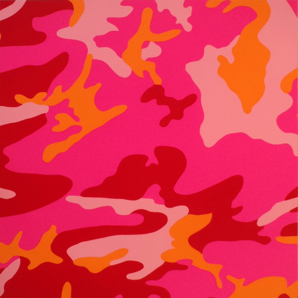 Artwork by Andy Warhol, Camouflage [II.408], Made of Screenprint on Lenox Museum Board 