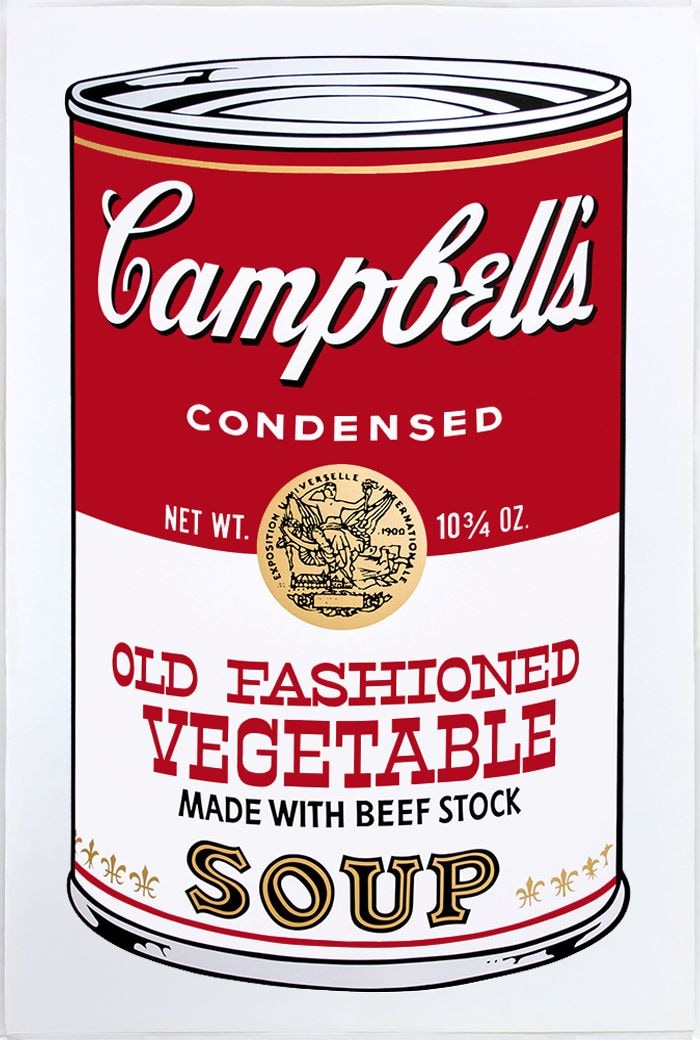 Artwork by Andy Warhol, Campbell’s Soup II (F & S II.54) (Old Fashioned Vegetable), Made of Screenprint on paper 