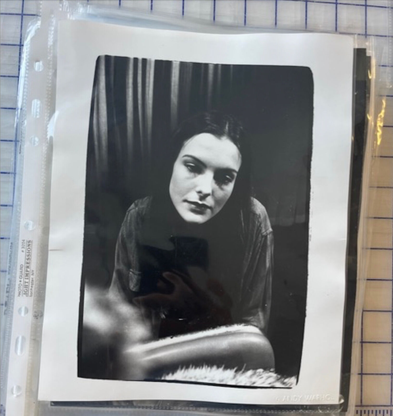 Artwork by Andy Warhol, Carole Bouquet, Made of Unique silver gelatin print 