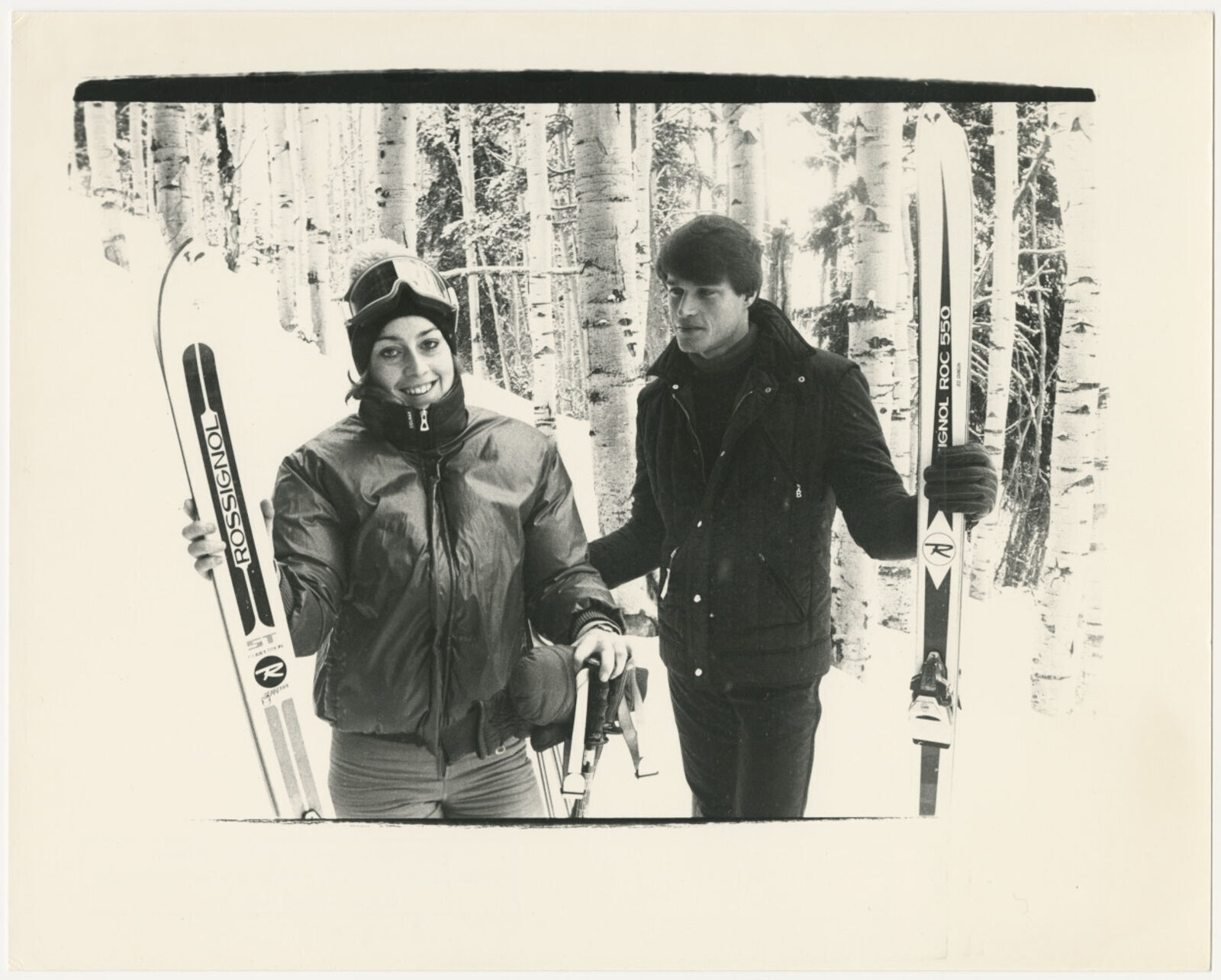 Artwork by Andy Warhol, Catherine Guinness & Jed Johnson in Aspen, Made of Unique gelatin silver print 