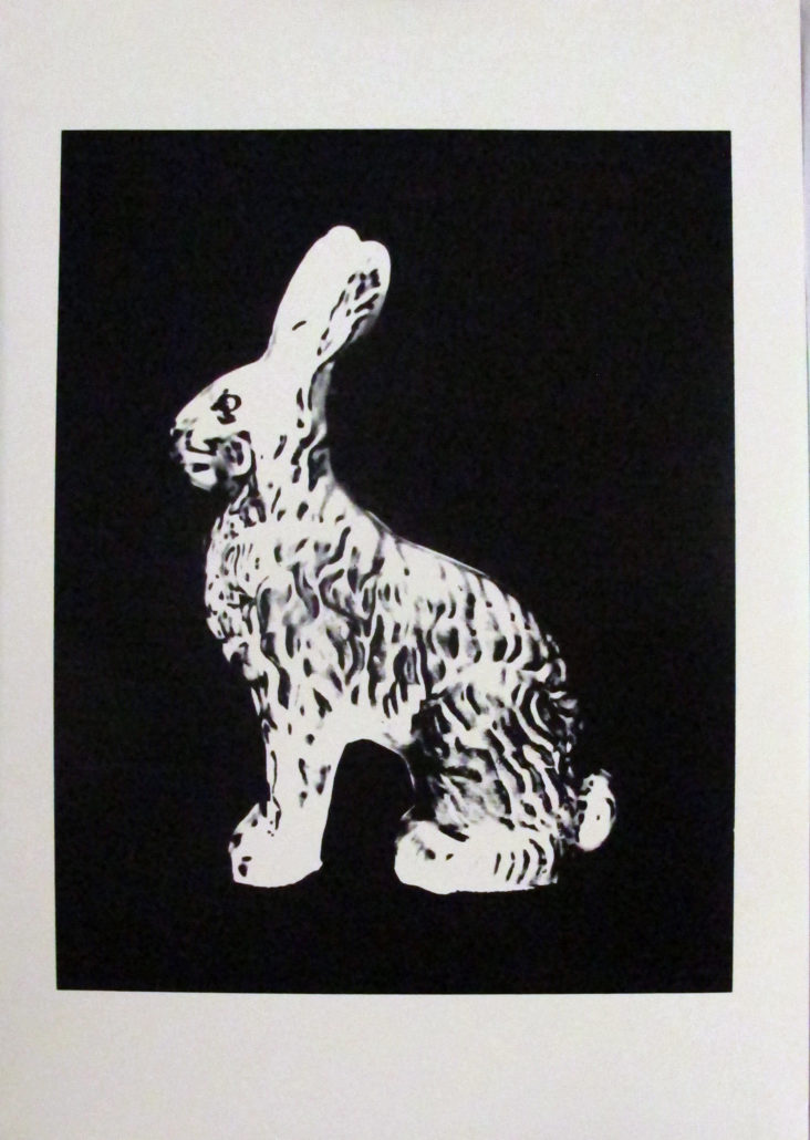 Chocolate Bunny by Andy Warhol, 1983