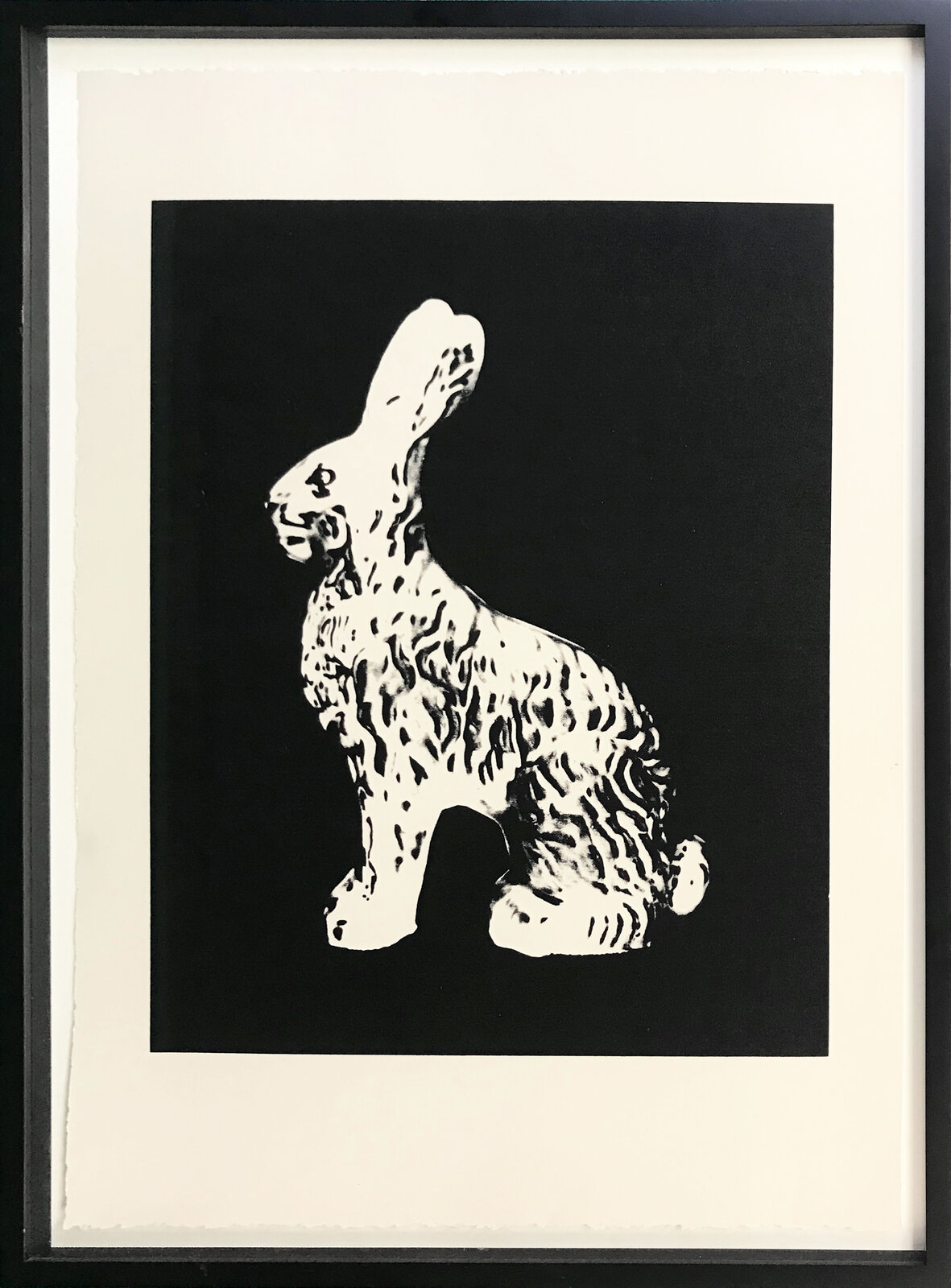 Artwork by Andy Warhol, Chocolate Bunny Fs Iiia.49, Made of Screen Print 