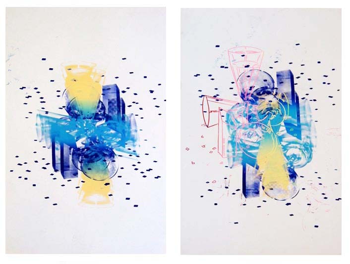 Artwork by Andy Warhol, Committee 2000, Made of Unique screenprint printed on both sides 