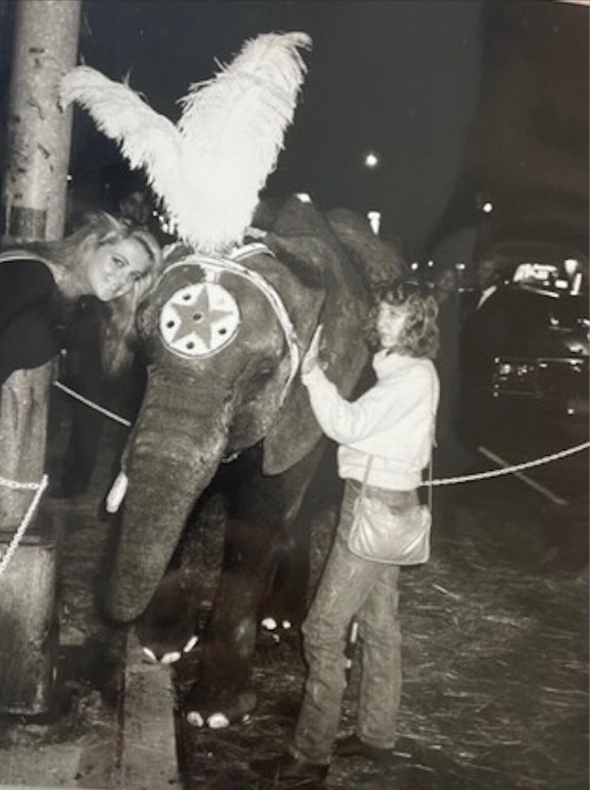 Artwork by Andy Warhol, Cornelia Guest and Unidentified Woman, Made of Unique silver gelatin print 