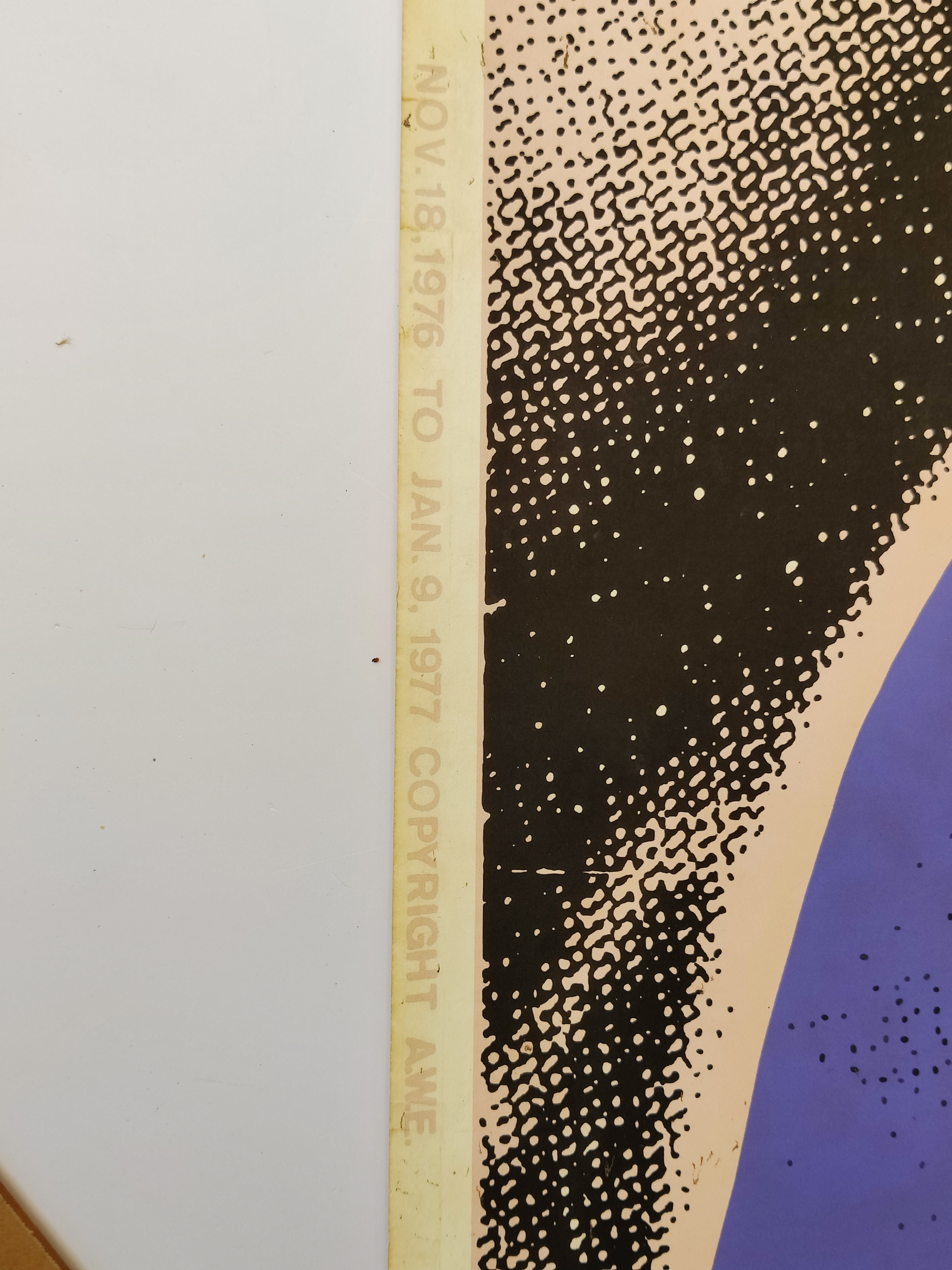 A picture of a cow on a purple background.