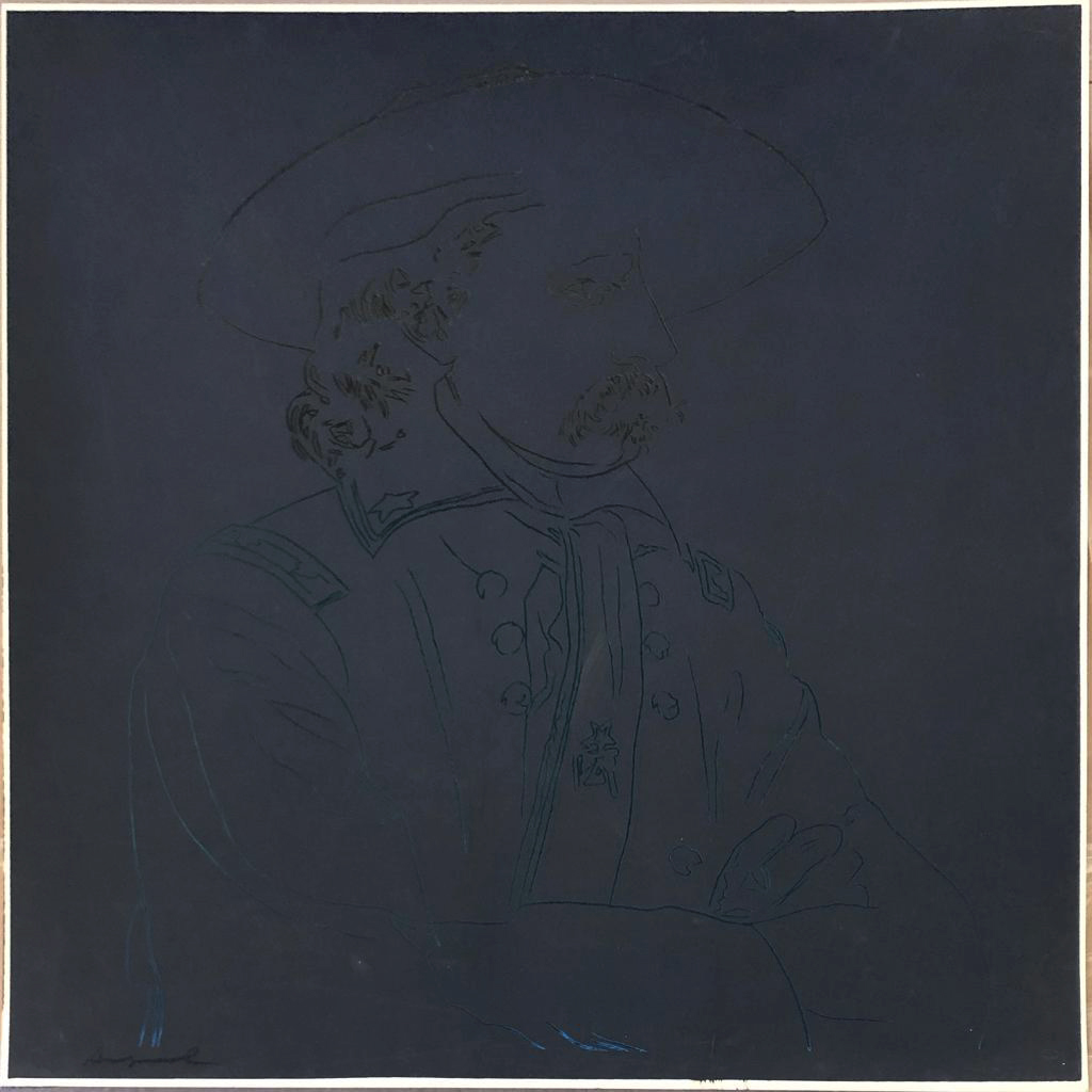 Cowboys and Indians: General Custer II.379 by Andy Warhol, 1986