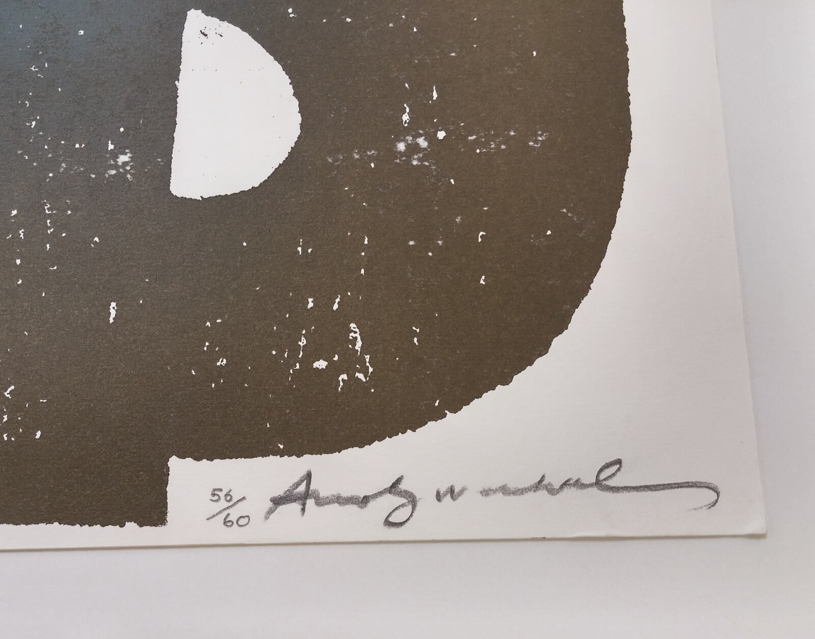 Artwork by Andy Warhol, Dollar Sign(1) Fs Ii.277, Made of Screenprint On Lenox Museum Board 