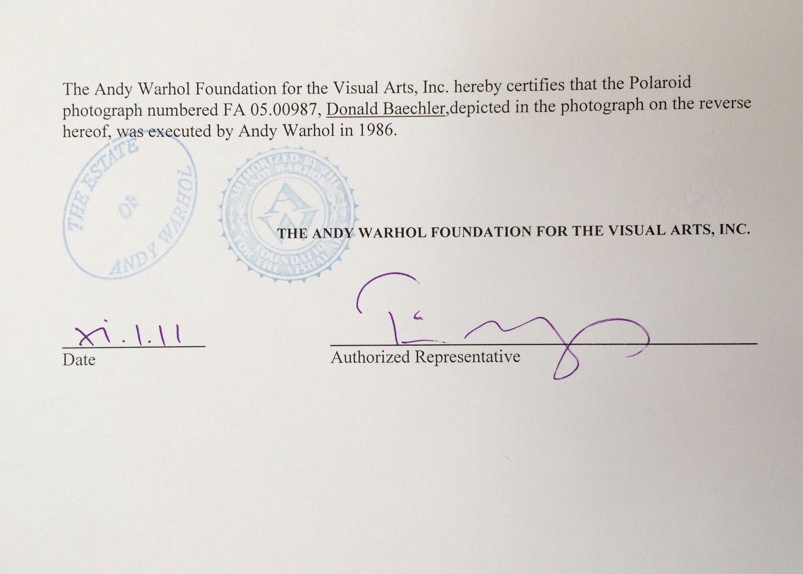 three polaroids of a man with his hands on his head