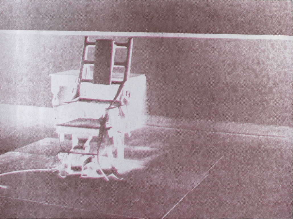 Electric Chairs, II.78 by Andy Warhol, 1971