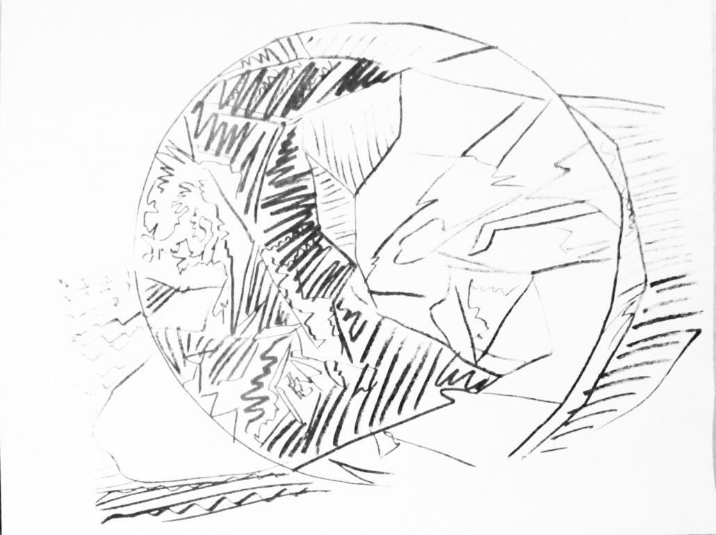 Artwork by Andy Warhol, Gems, Made of Unique screenprint 