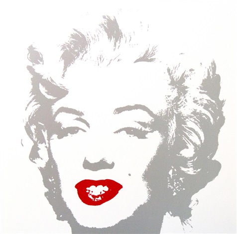 Artwork by Andy Warhol, Golden Marilyn 11.35, Made of Silkscreen on Museum Board 