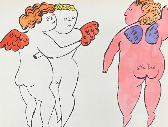 Artwork by Andy Warhol, In The Bottom of my Garden, IV.105A, Made of Offset lithograph and watercolor on paper 