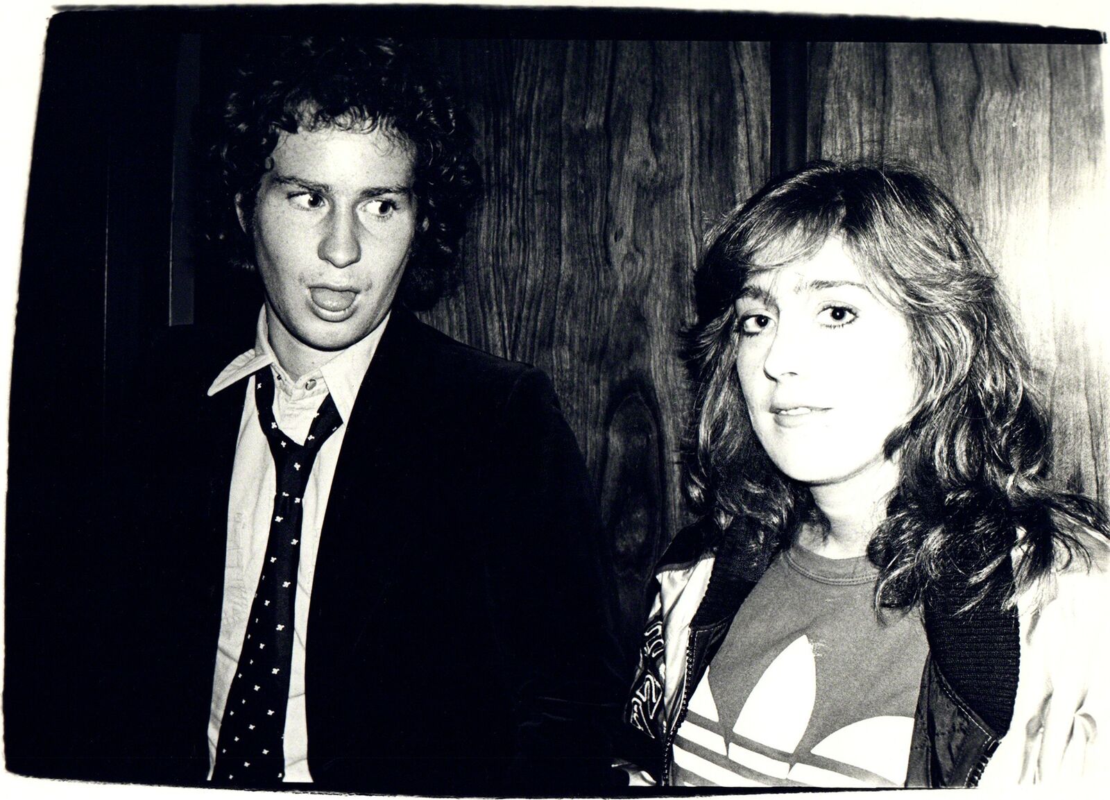 John McEnroe and Catherine Guinness by Andy Warhol, 1979