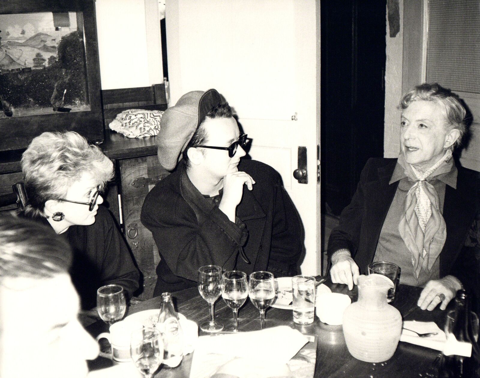 Artwork by Andy Warhol, Judith Krantz, Boy George and Quentin Crisp, Made of Silver gelatin print 