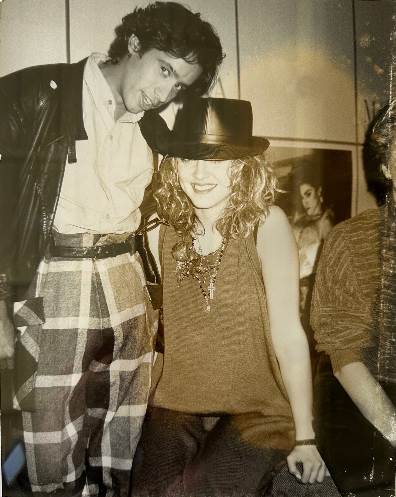 A man and a woman posing for a picture together.