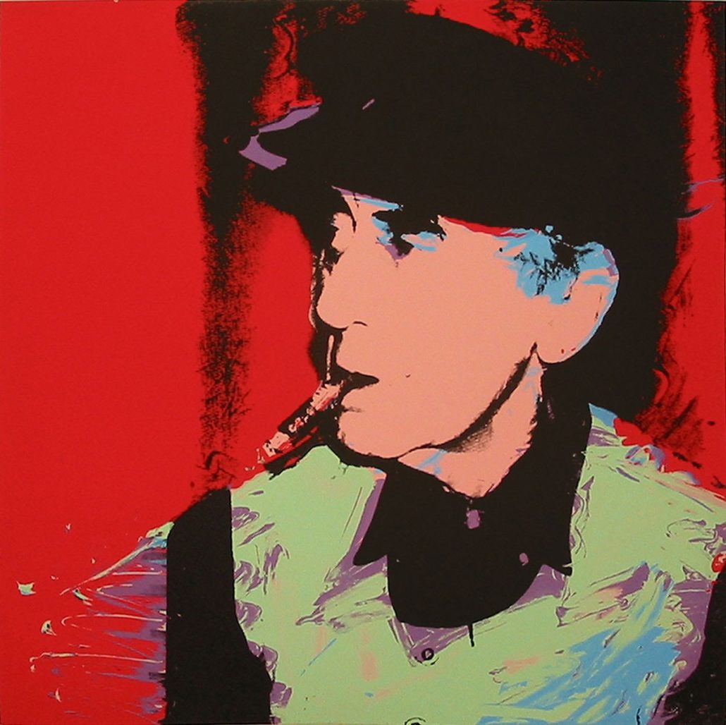 Artwork by Andy Warhol, Man Ray, II.148, Made of Screenprint on Strathmore Bristol paper 