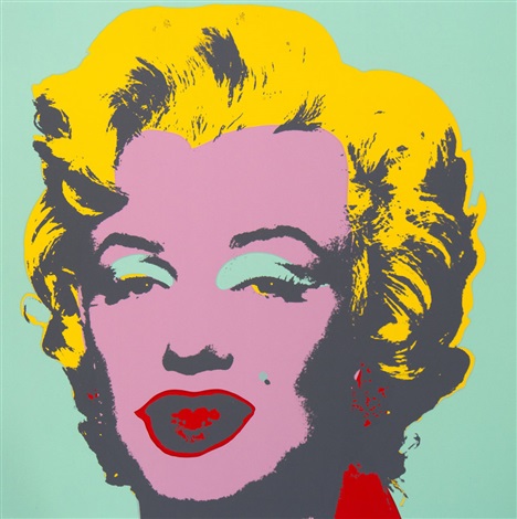 Artwork by Andy Warhol, Marilyn Monroe 11.23, Made of Silkscreen on Museum Board 
