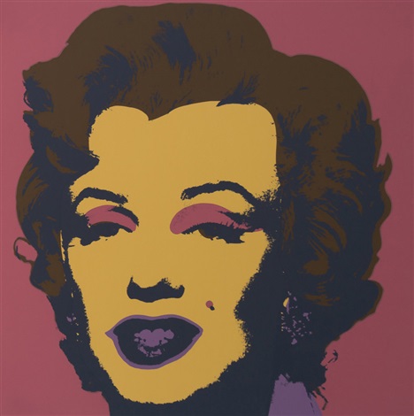 Artwork by Andy Warhol, Marilyn Monroe 11.27, Made of Silkscreen on Museum Board 