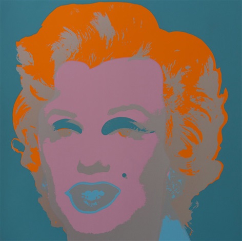Artwork by Andy Warhol, Marilyn Monroe 11.29, Made of Silkscreen on Museum Board 