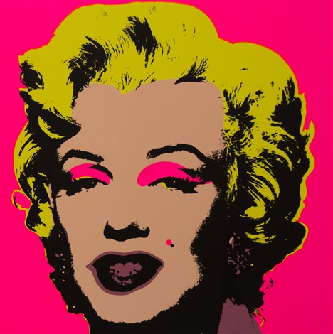 Artwork by Andy Warhol, Marilyn Monroe 11.31, Made of Silkscreen on Museum Board 