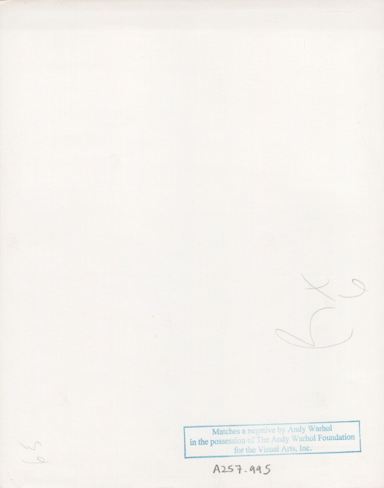 Artwork by Andy Warhol, Michael J. Fox, Made of Unique gelatin silver print 