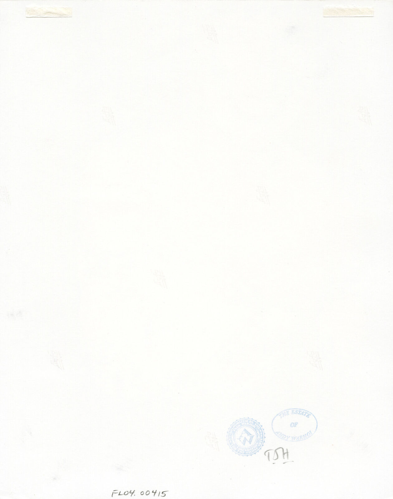 Artwork by Andy Warhol, Nell Campbell, Made of Unique gelatin silver print 