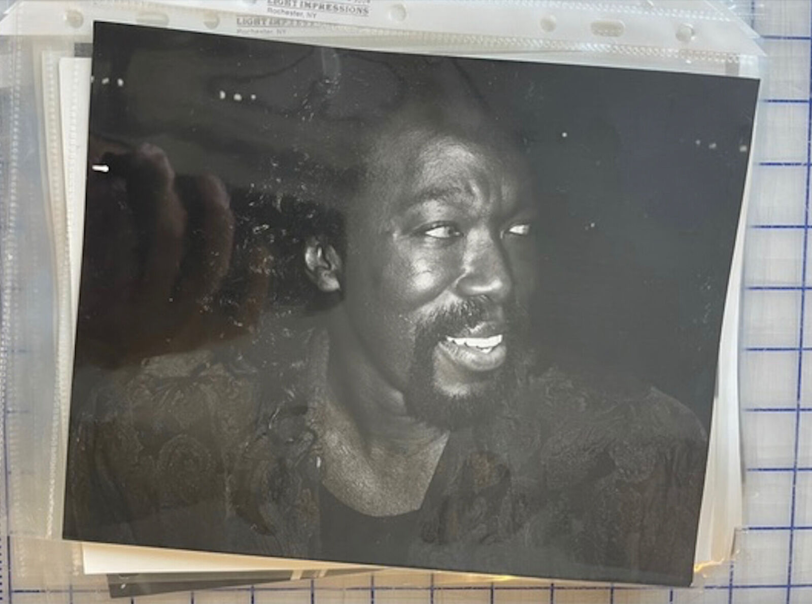 Artwork by Andy Warhol, Nick Ashford, Made of Unique silver gelatin print 