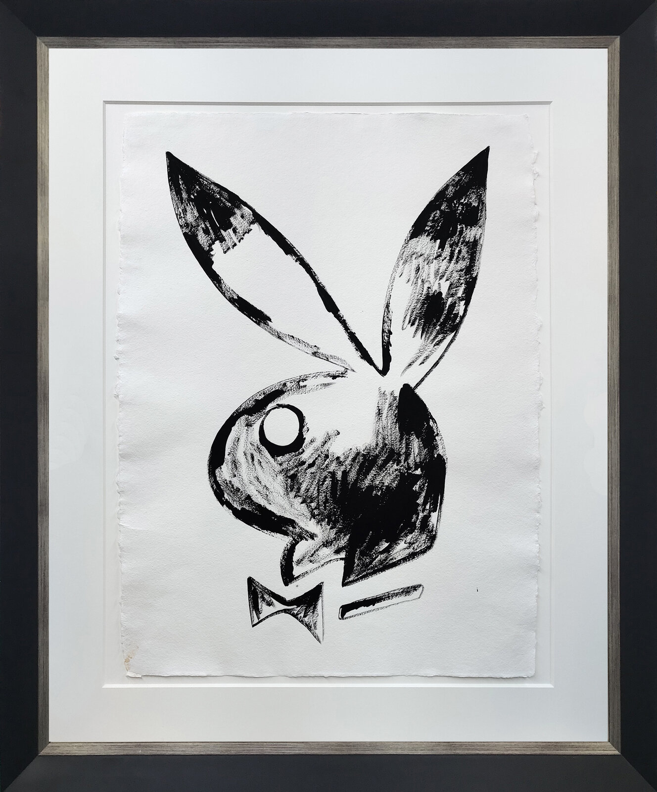 Artwork by Andy Warhol, Playboy Bunny, Made of Synthetic Polymer Paint On Hmp Paper 