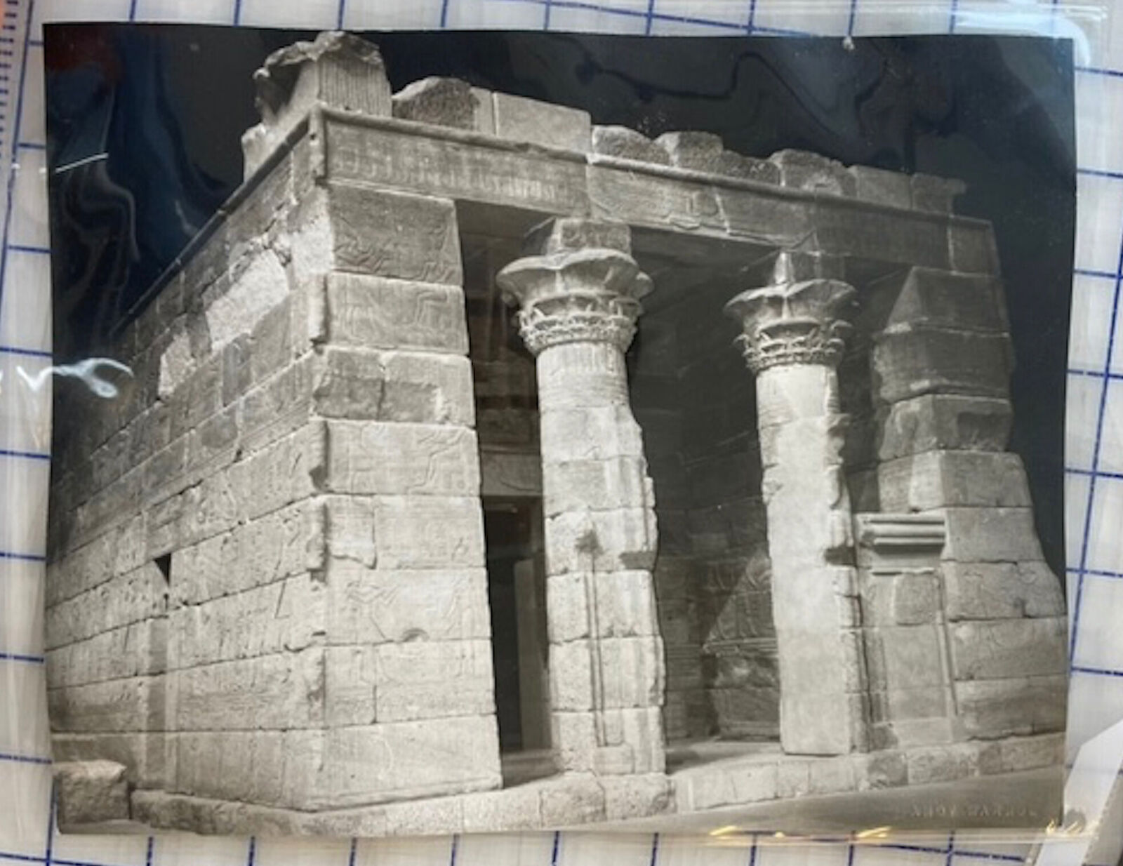 Artwork by Andy Warhol, Temple of Dendur at The Metropolitan Museum of Art, Made of Unique silver gelatin print 